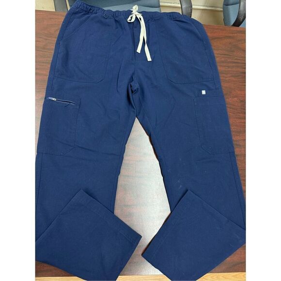 Figs Technical Collection Navy Scrub Pants Size XXL - Picture 1 of 7